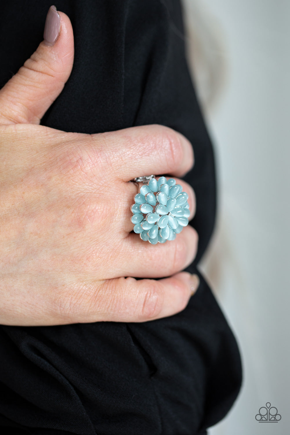 Paparazzi Bloomin Bloomer - Blue - Pusher P