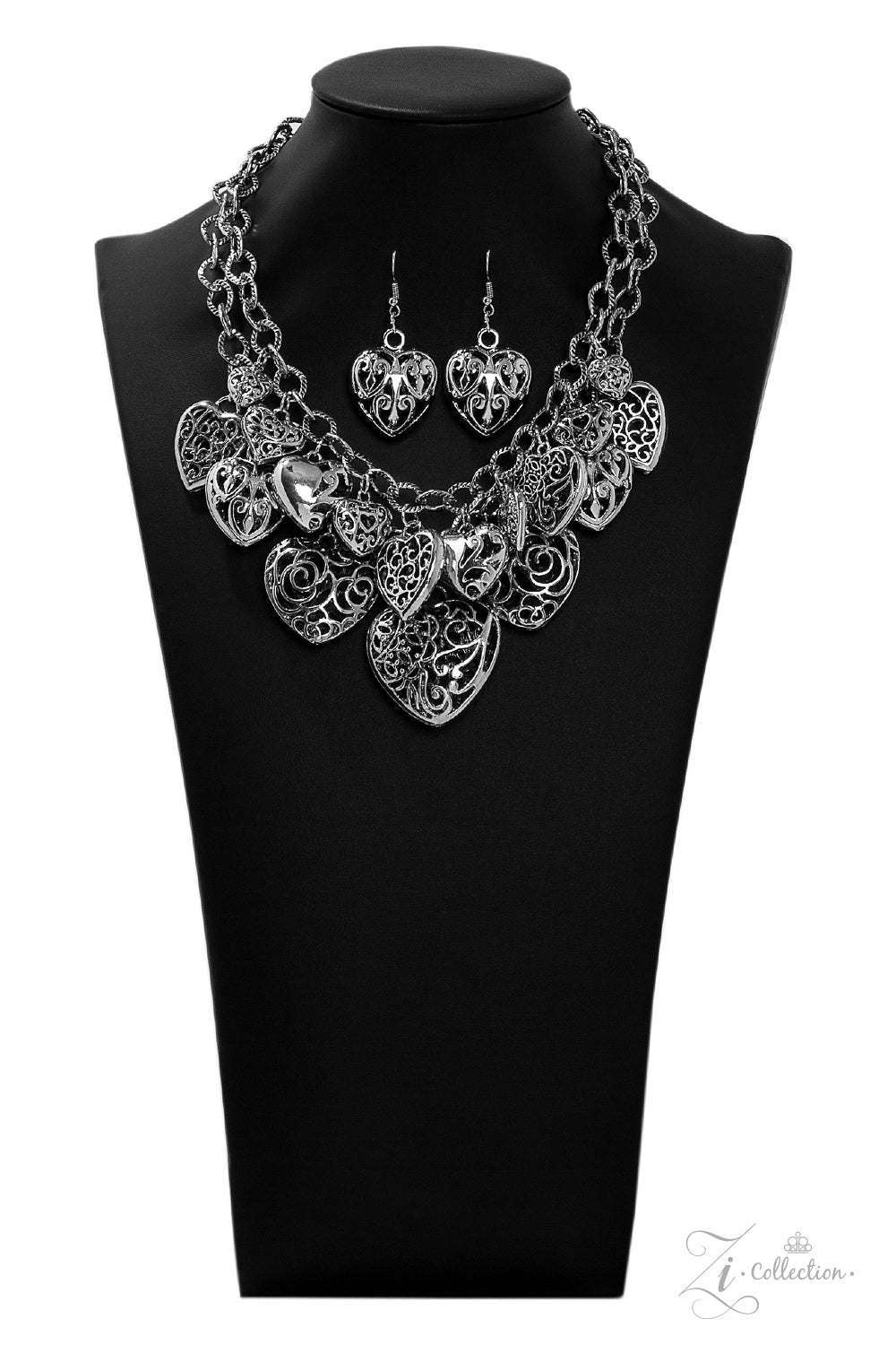 Paparazzi Cherish 2019 Zi Collection Silver Necklace - Pusher P