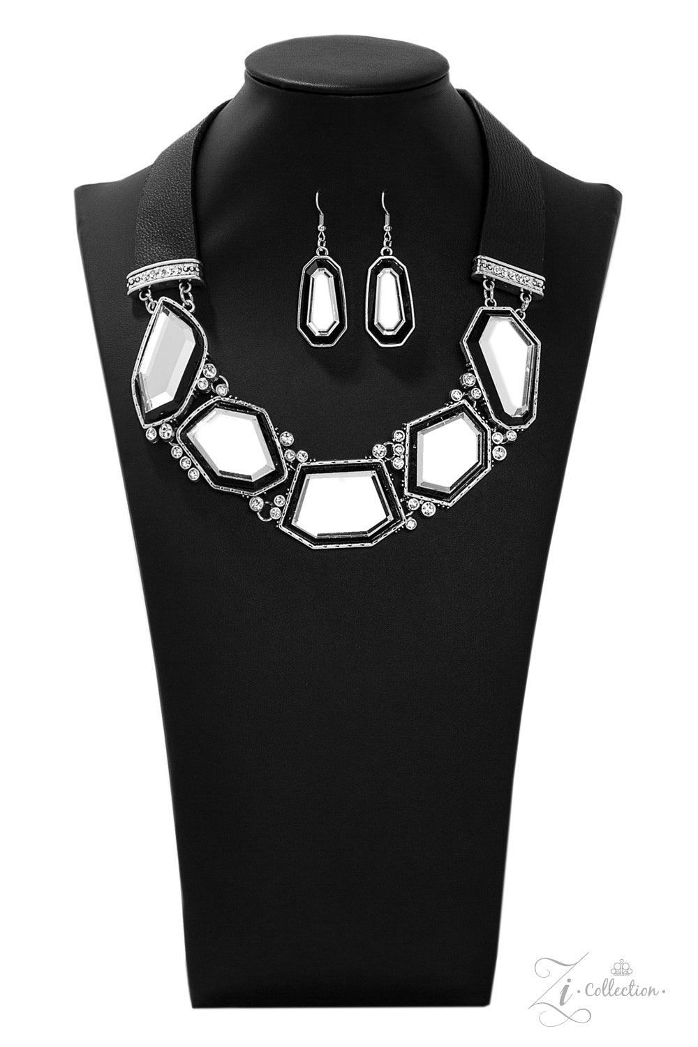 Paparazzi Rivalry 2019 Zi Collection Silver Necklace - Pusher P