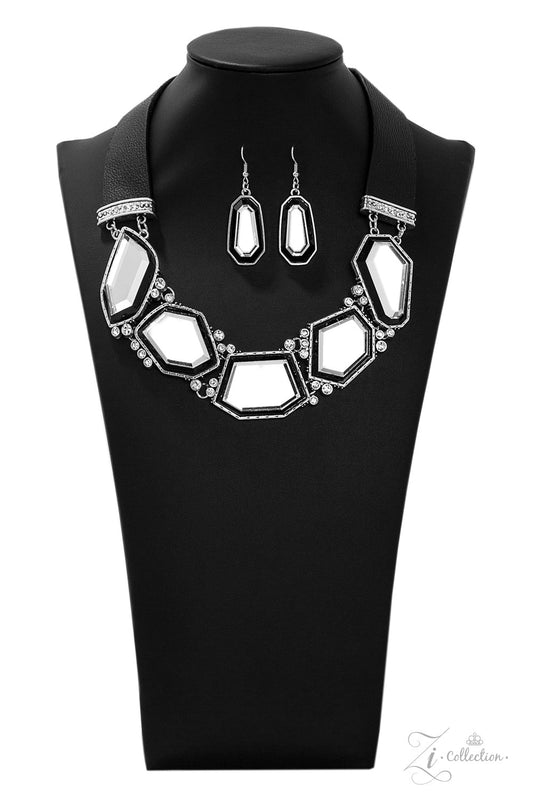 Paparazzi Rivalry 2019 Zi Collection Silver Necklace - Pusher P