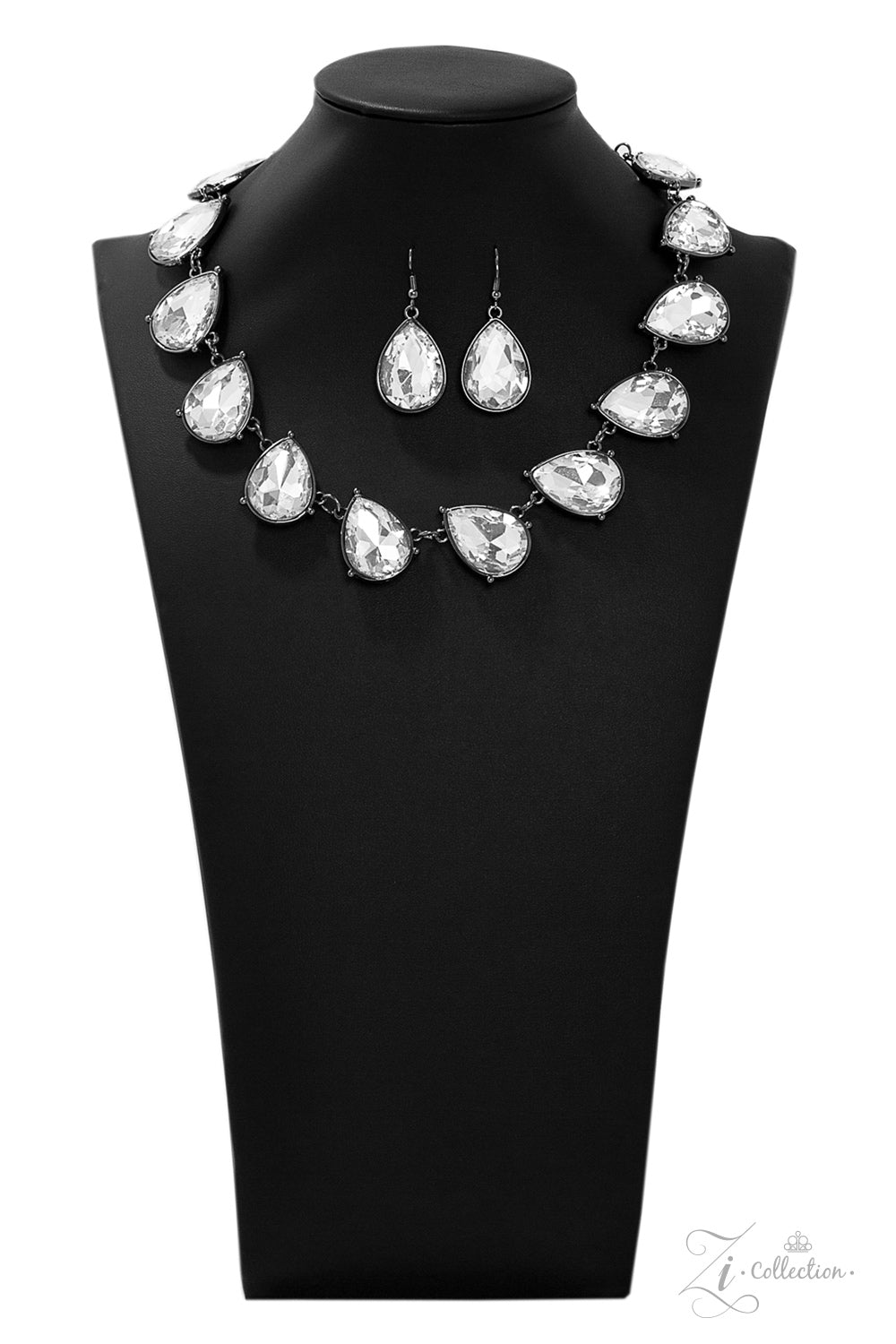 Paparazzi Mystique 2019 Zi Collection White Necklace - Pusher P