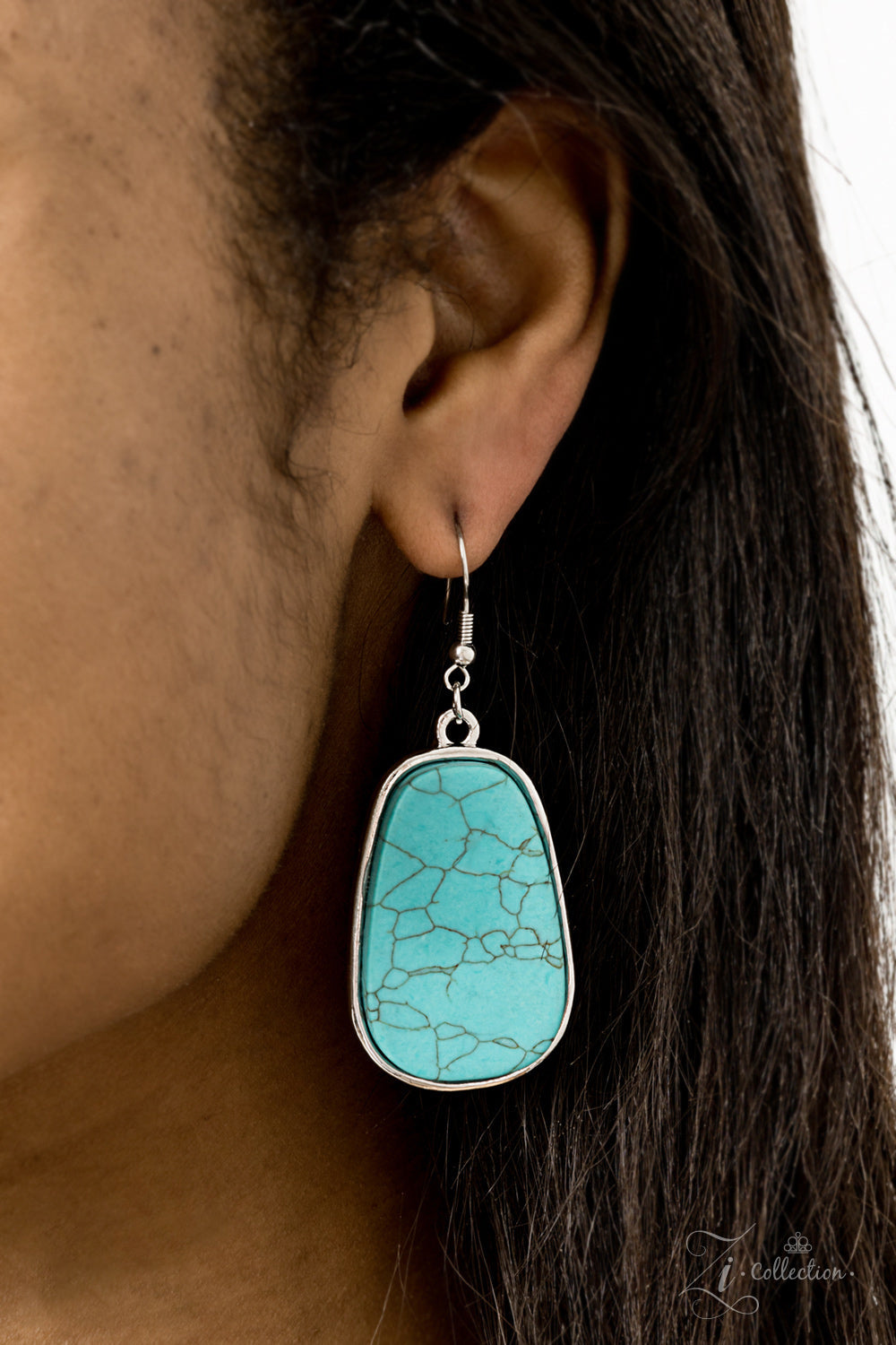 Paparazzi Monumental 2019 Zi Collection Turquoise Necklace - Pusher P