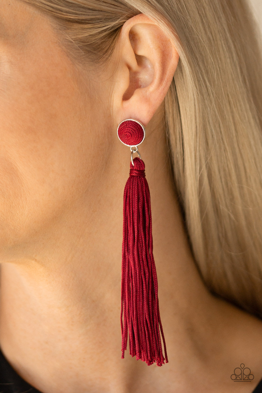 Paparazzi Tightrope Tassel - Red - Pusher P