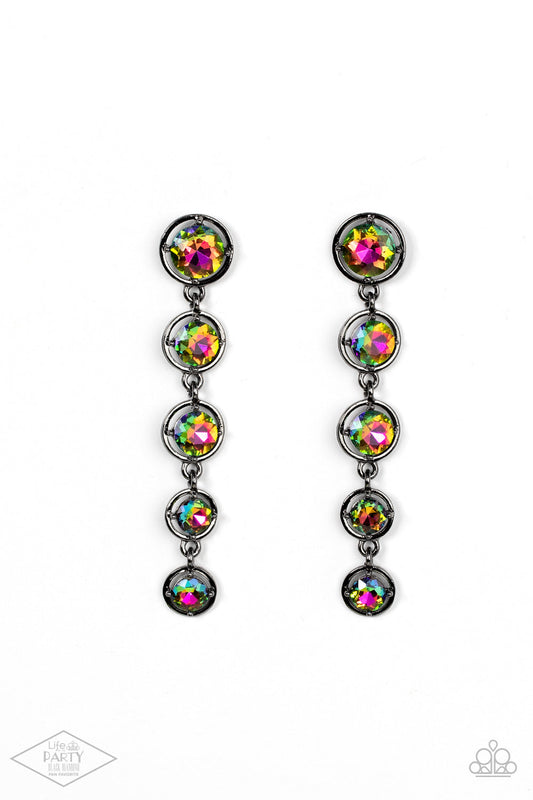 Paparazzi Drippin In Starlight - Multi Earrings - Pusher P