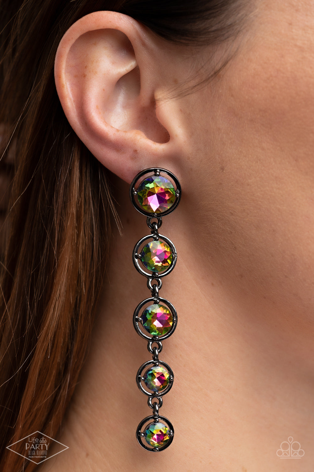 Paparazzi Drippin In Starlight - Multi Earrings - Pusher P