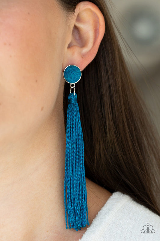 Paparazzi Tightrope Tassel - Blue - Pusher P