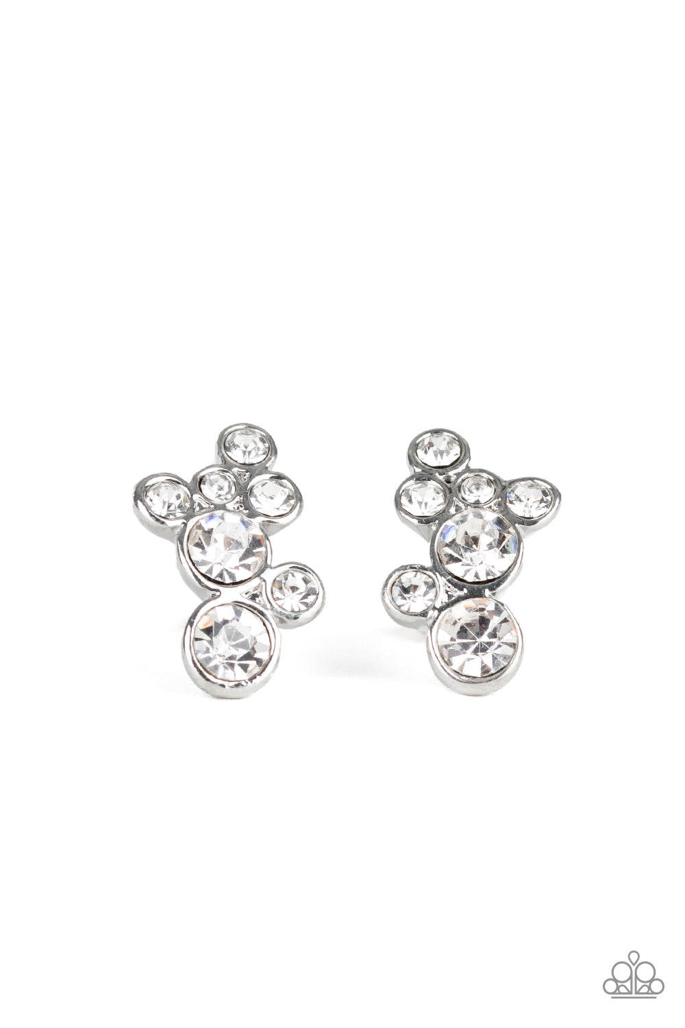 Paparazzi Treasure Treat - White Earrings - Pusher P