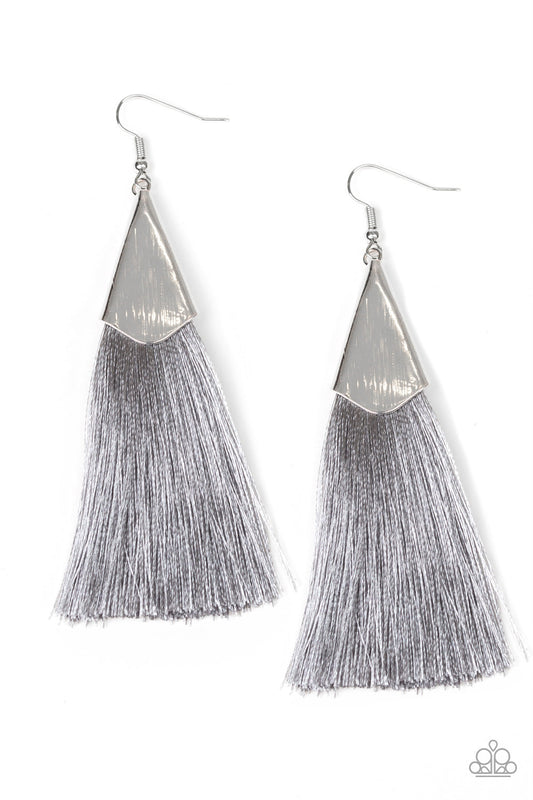 Paparazzi In Full PLUME - Silver - Pusher P