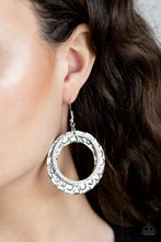 Paparazzi Cinematic Shimmer - White Earrings- Paparazzi Accessories Jewelry