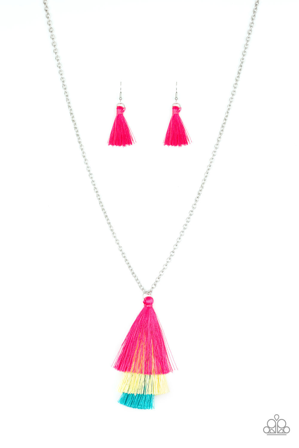 Paparazzi Triple The Tassel - Multi