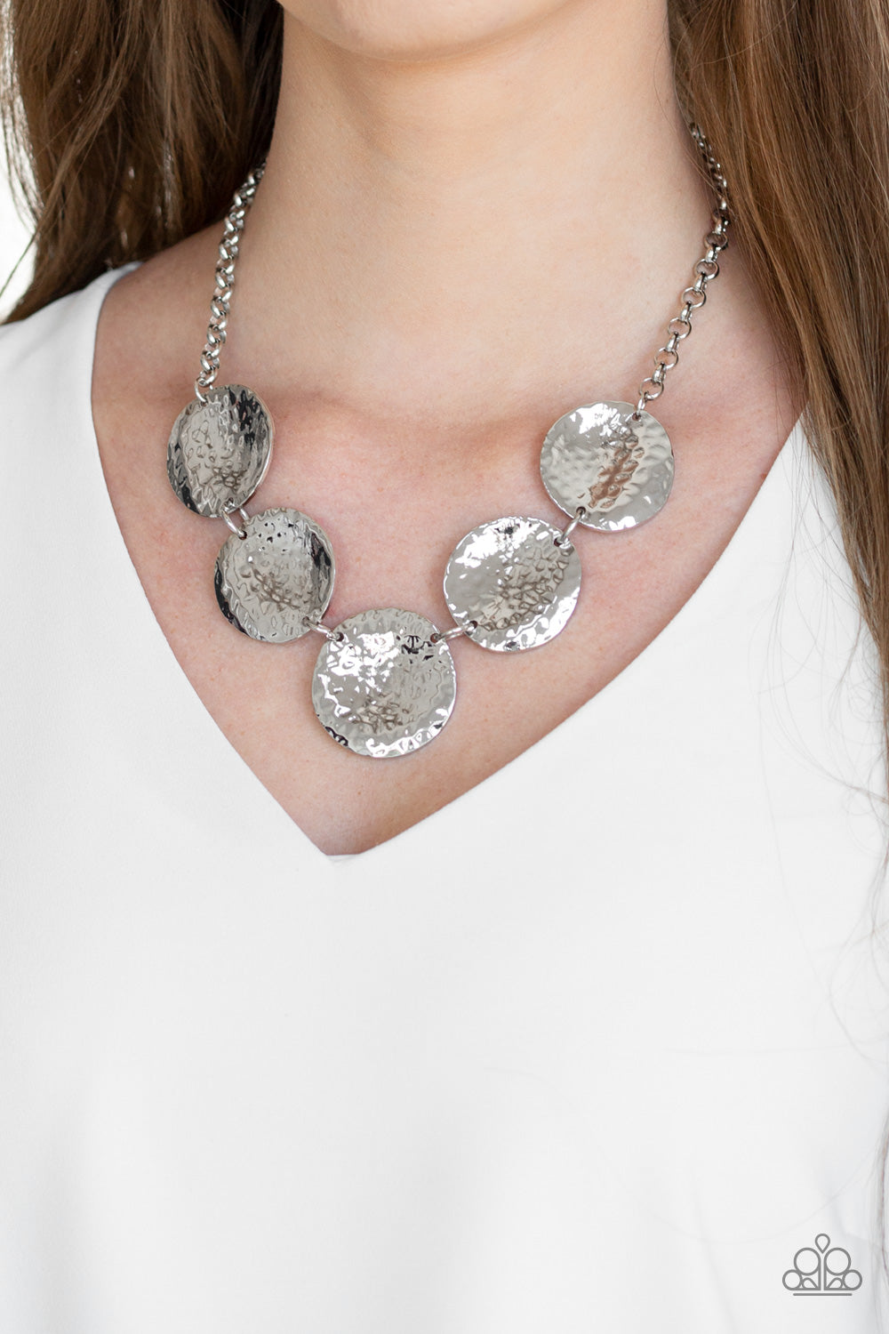 Paparazzi First Impressions - Silver Necklace - Pusher P
