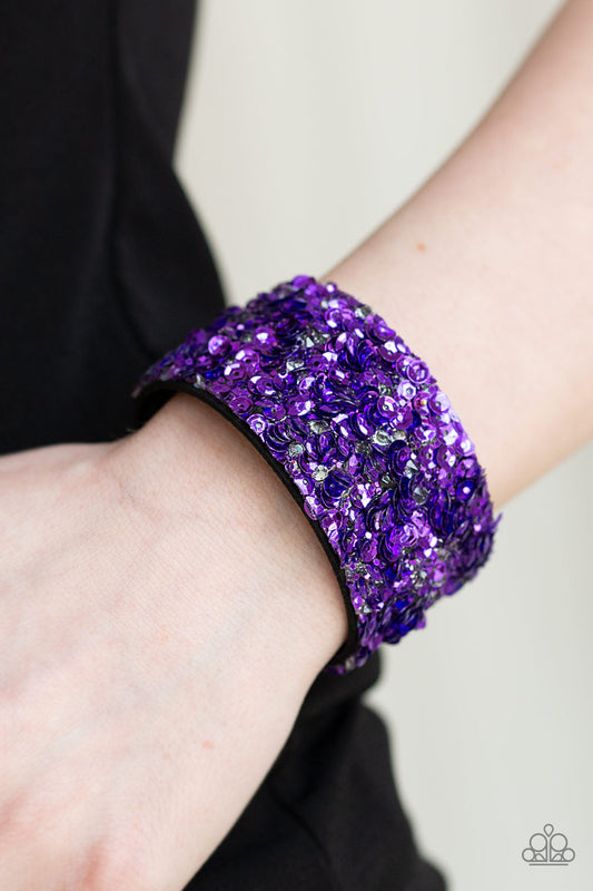 Paparazzi Starry Sequins - Purple