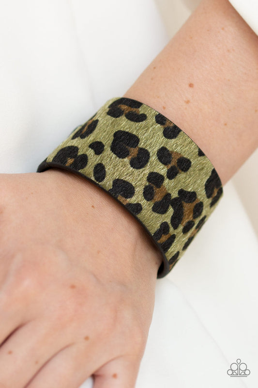 Paparazzi Cheetah Cabana - Green