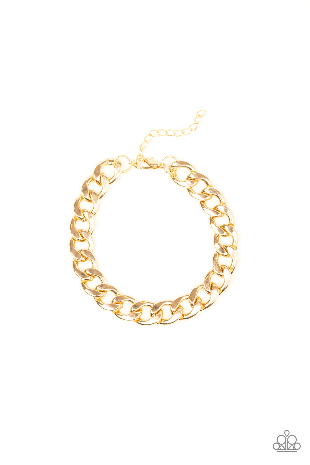 Paparazzi Leader Board - Gold Bracelet - Pusher P