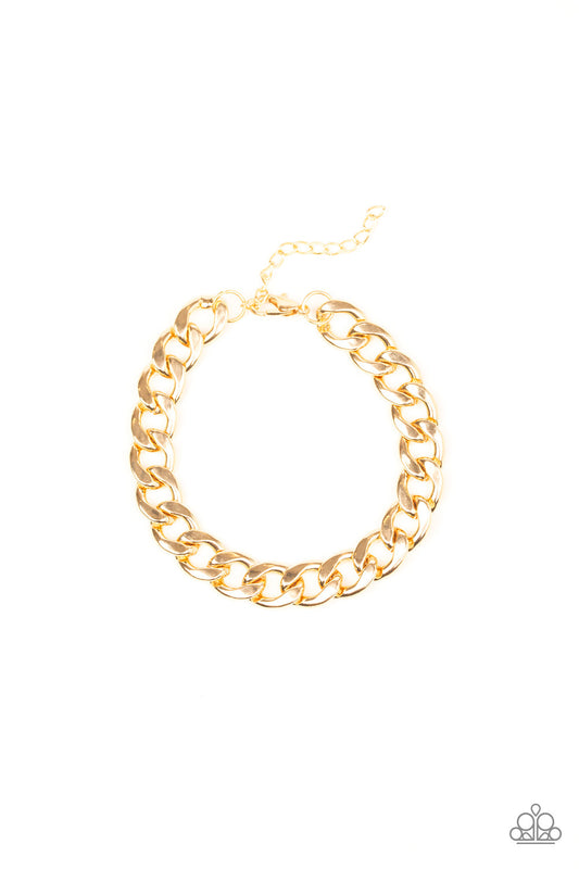 Paparazzi Leader Board - Gold Bracelet - Pusher P