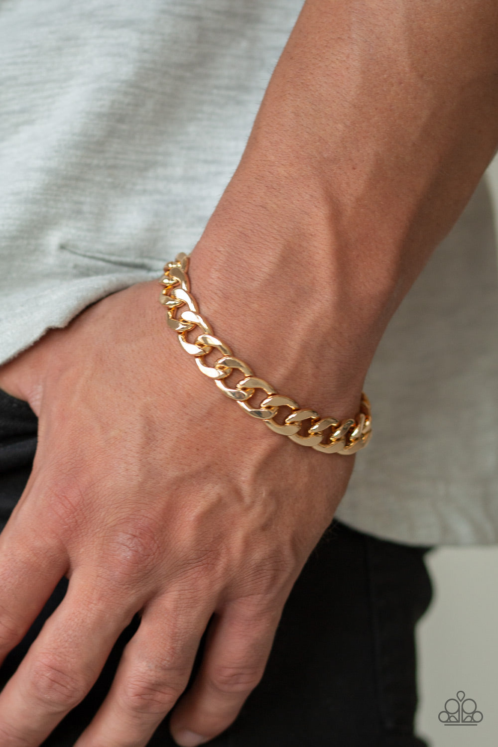 Paparazzi Leader Board - Gold Bracelet - Pusher P