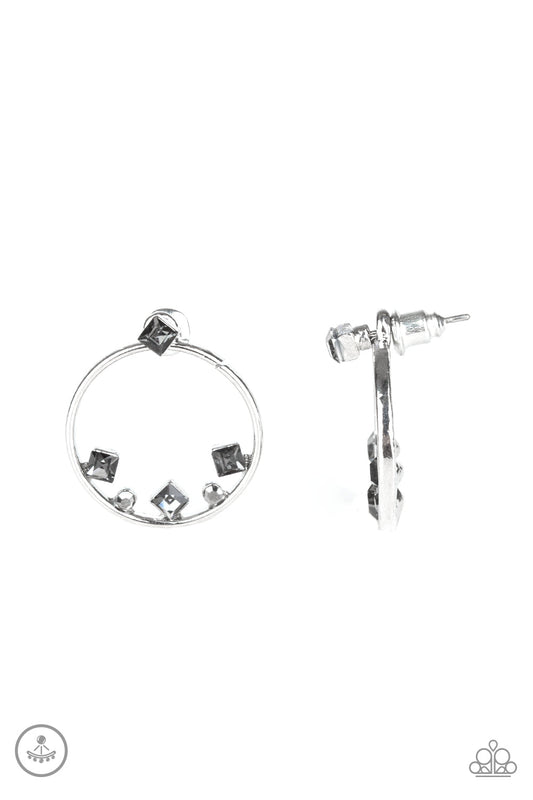 Paparazzi Top-Notch Twinkle - Silver Earrings - Pusher P