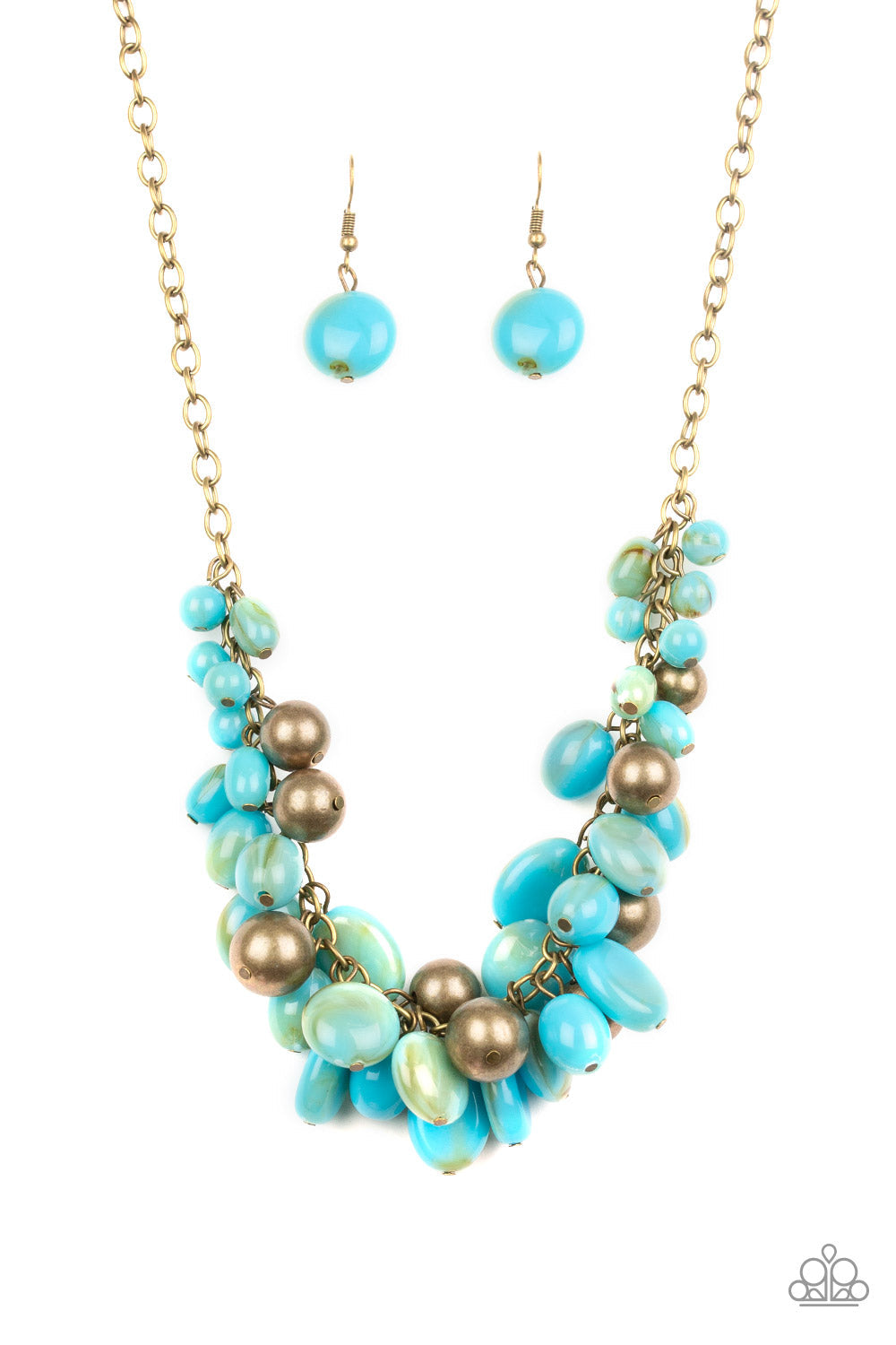 Paparazzi Full Out Fringe - Blue - Pusher P