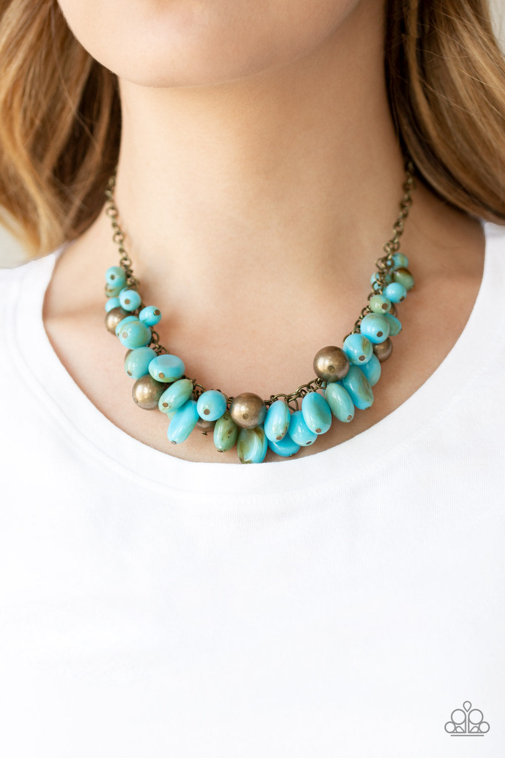 Paparazzi Full Out Fringe - Blue - Pusher P