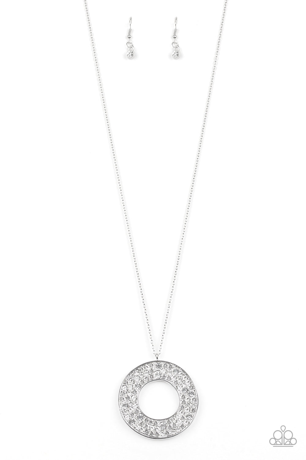 Paparazzi Bad HEIR Day - White Necklace - Pusher P