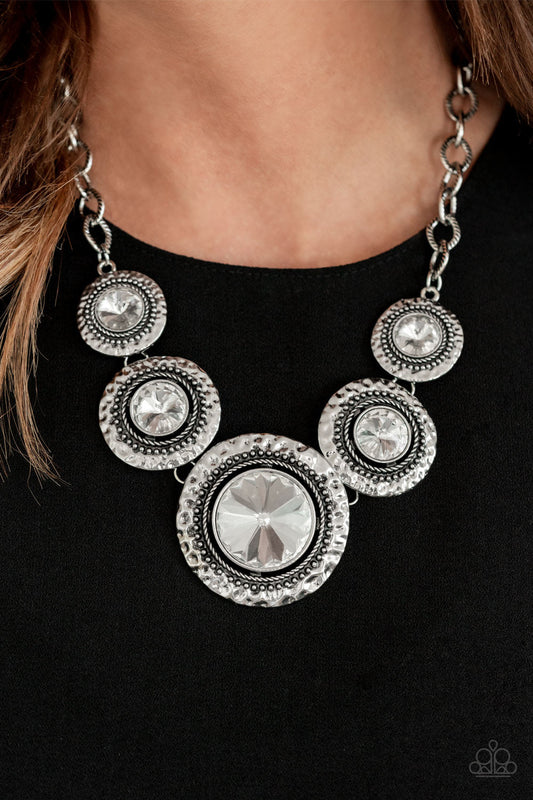 Paparazzi Global Glamour - White Necklace - Pusher P