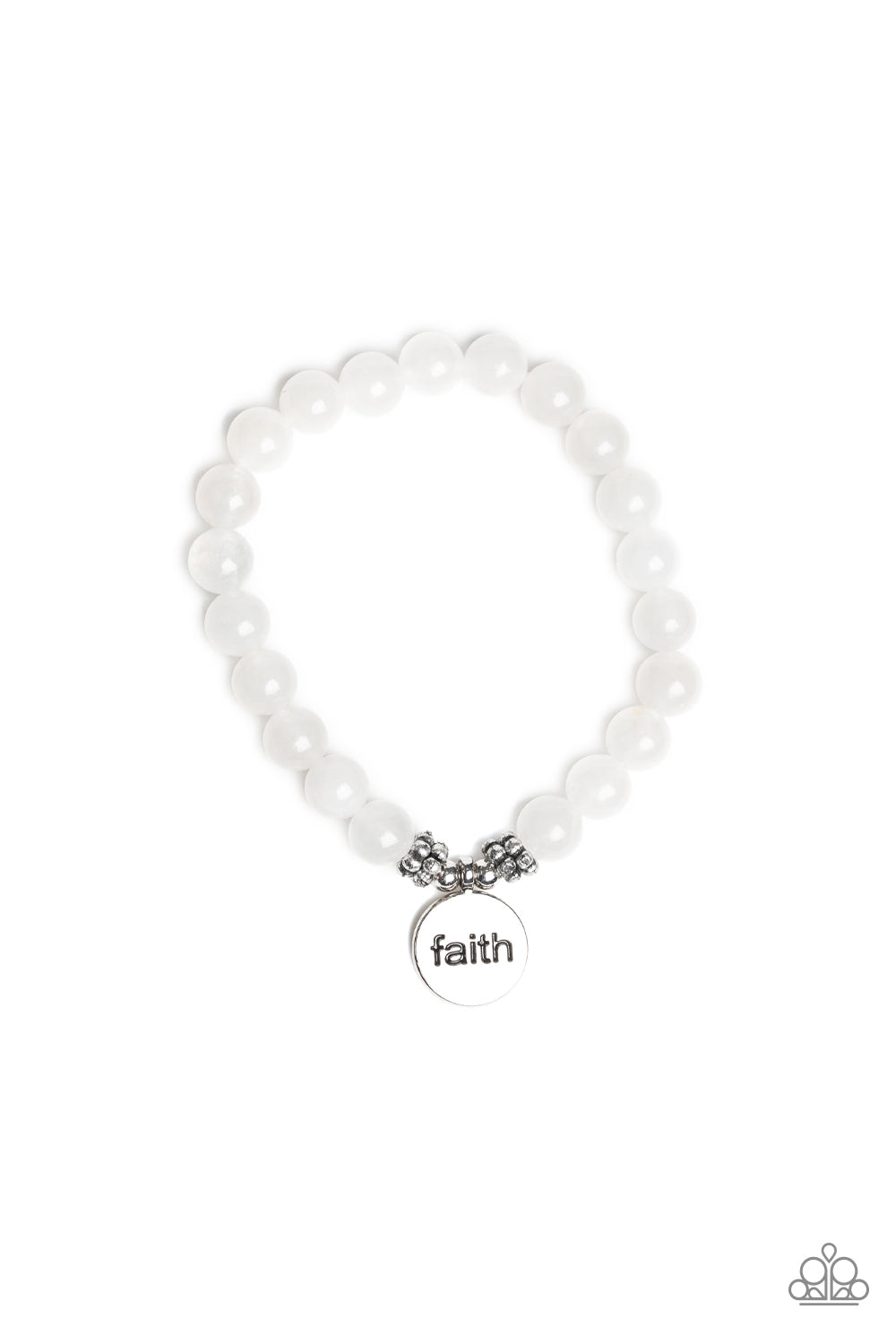 Paparazzi FAITH It, Till You Make It - White