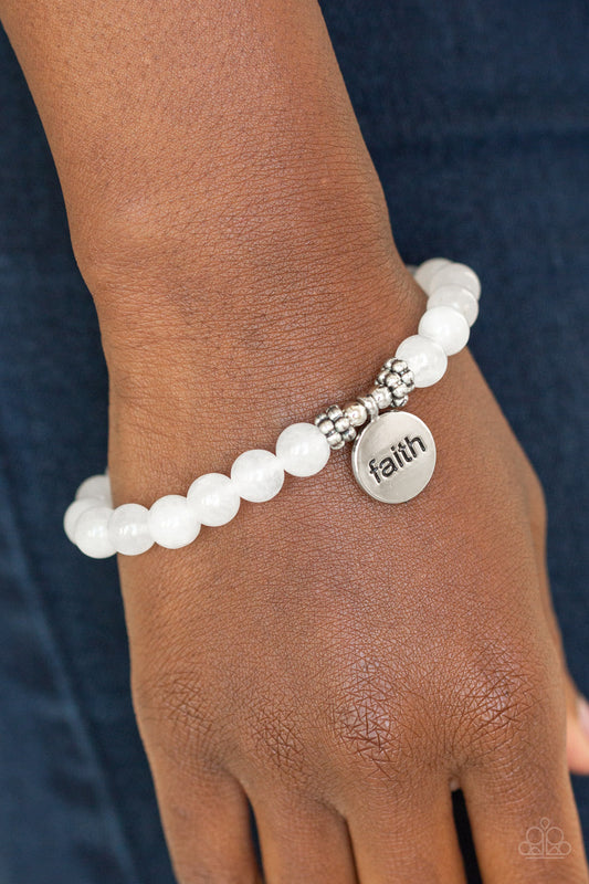 Paparazzi FAITH It, Till You Make It - White