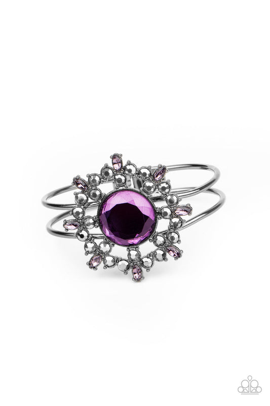 Paparazzi Elaborate Elegance - Purple Bracelet - Pusher P