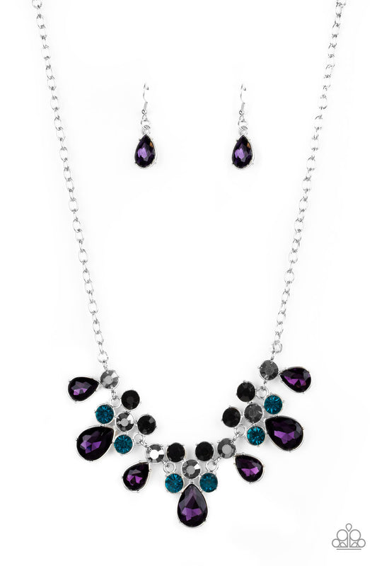 Paparazzi Debutante Drama - Purple Necklace - Pusher P