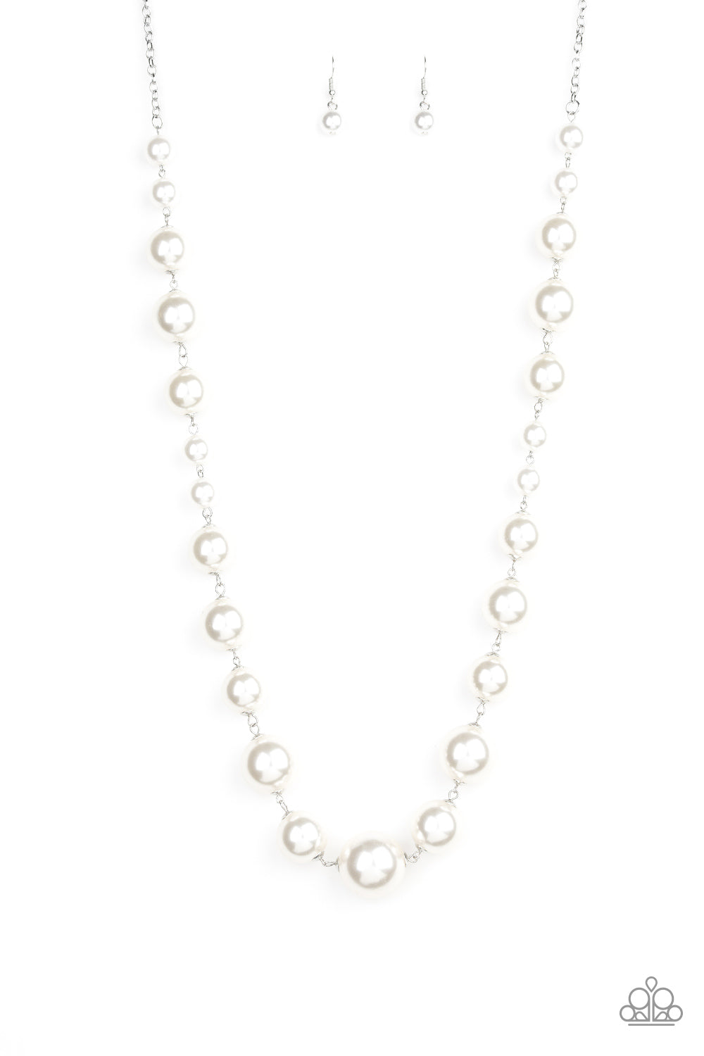 Paparazzi Pearl Prodigy - White - March 2020 Life Of The Party - Pusher P