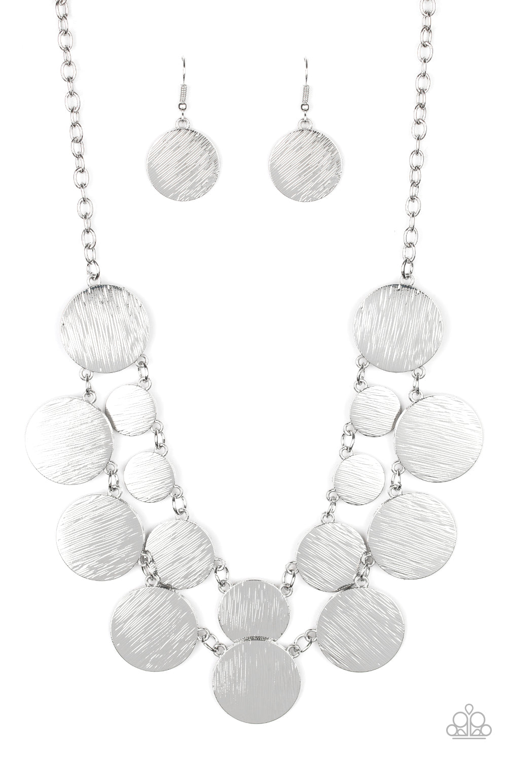 Paparazzi Stop and Reflect - Silver Necklace - Pusher P