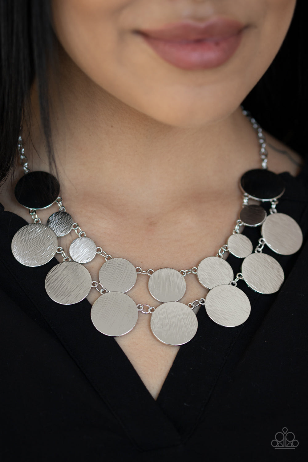 Paparazzi Stop and Reflect - Silver Necklace - Pusher P