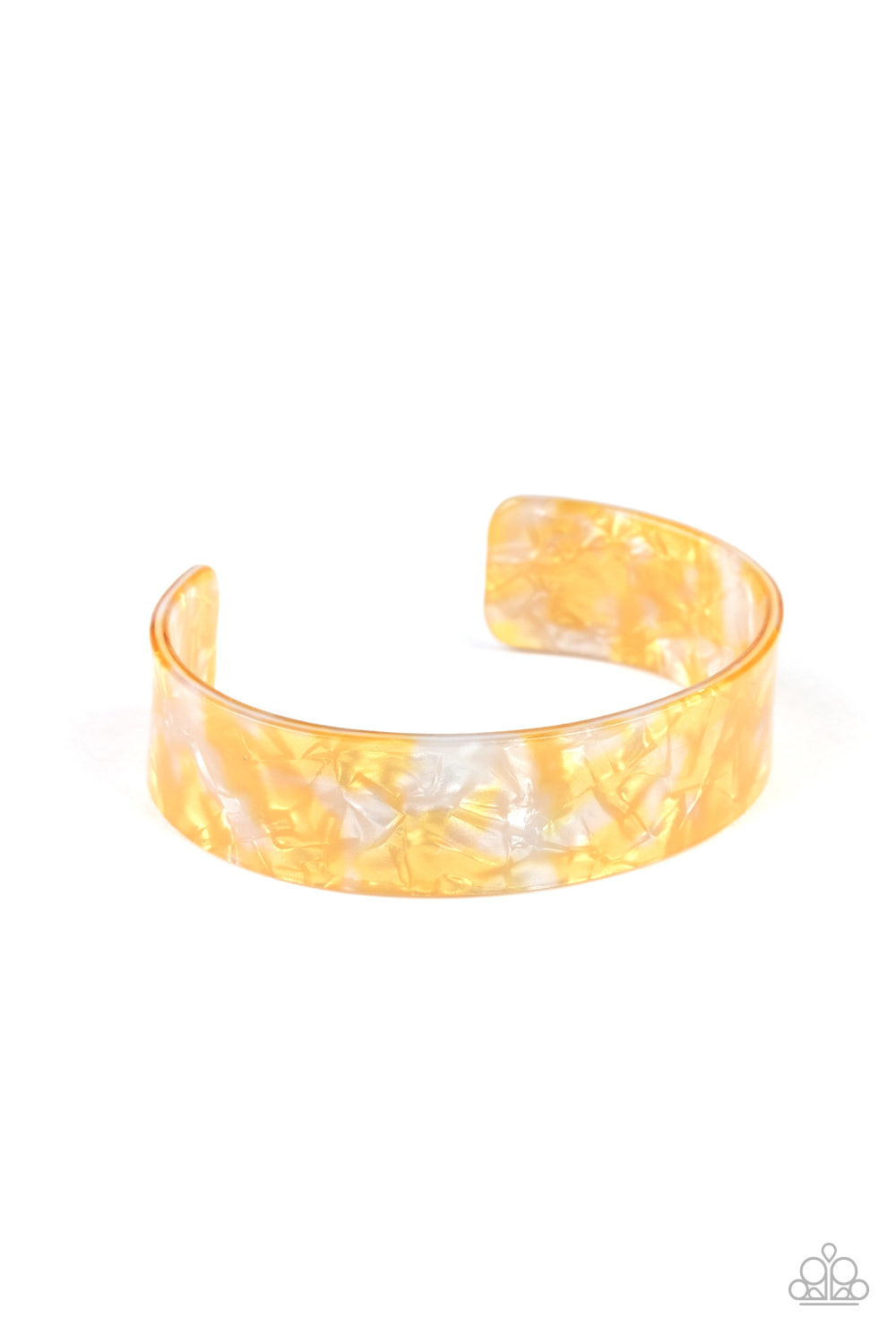 Paparazzi Glaze Daze - Yellow - Pusher P