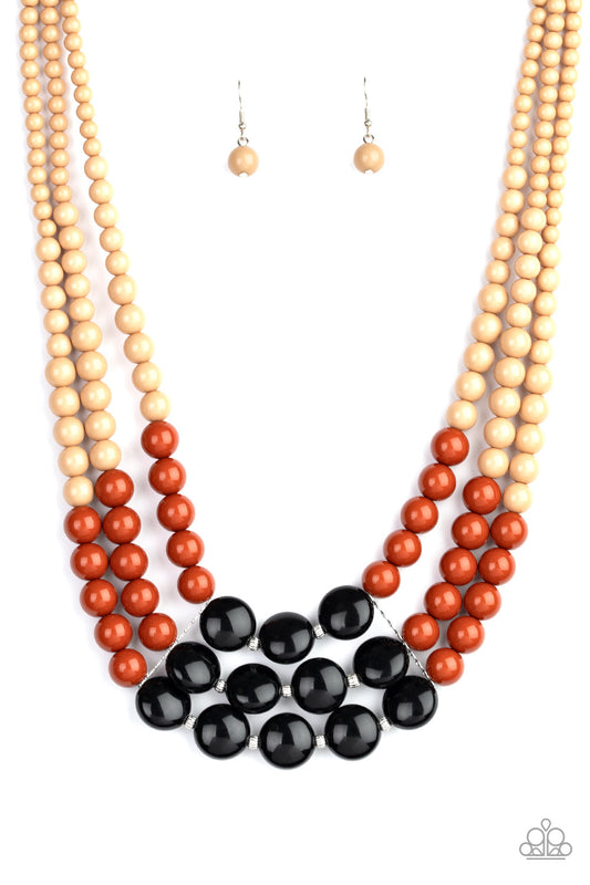 Paparazzi Beach Bauble - Multi Necklace - Pusher P