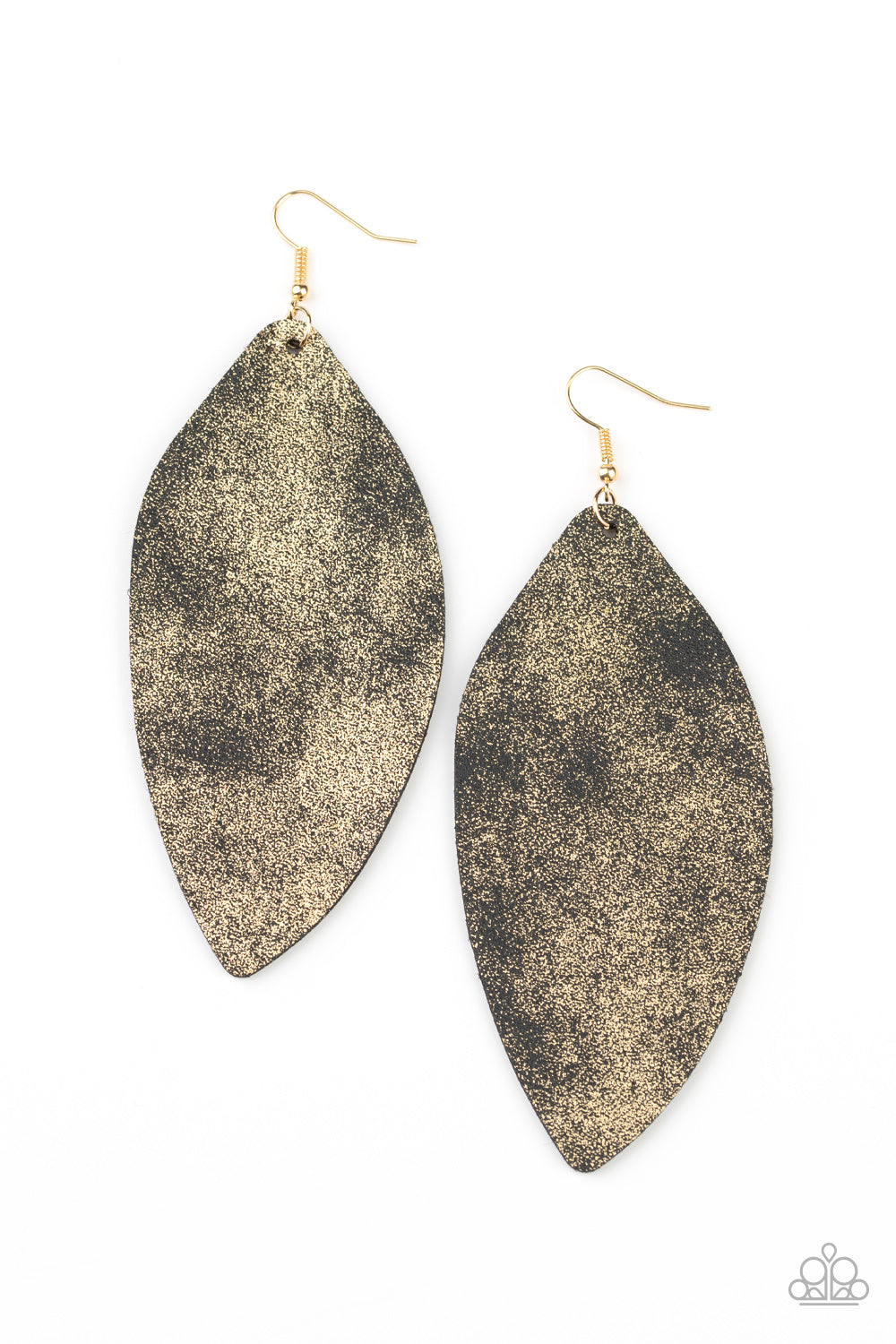 Paparazzi Serenely Smattered - Black/Gold - Pusher P