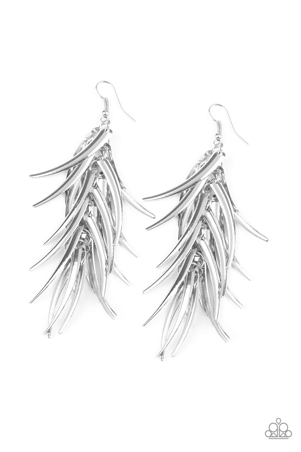Paparazzi Tasseled Talons - Silver - Pusher P
