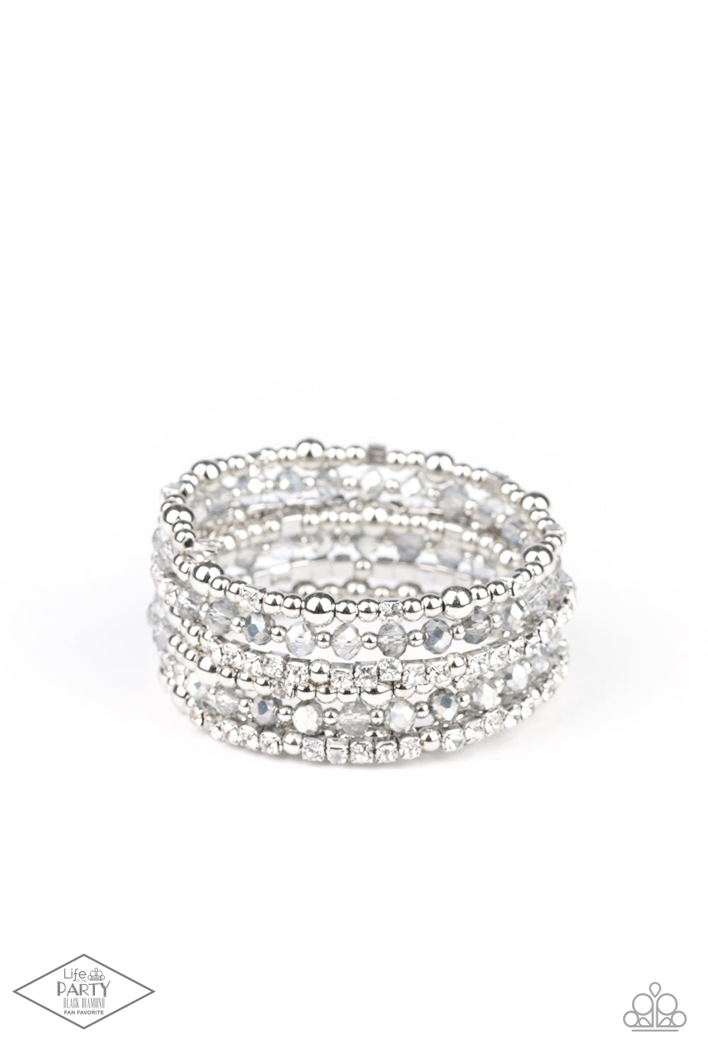 Paparazzi ICE Knowing You - Silver Bracelet - Pusher P