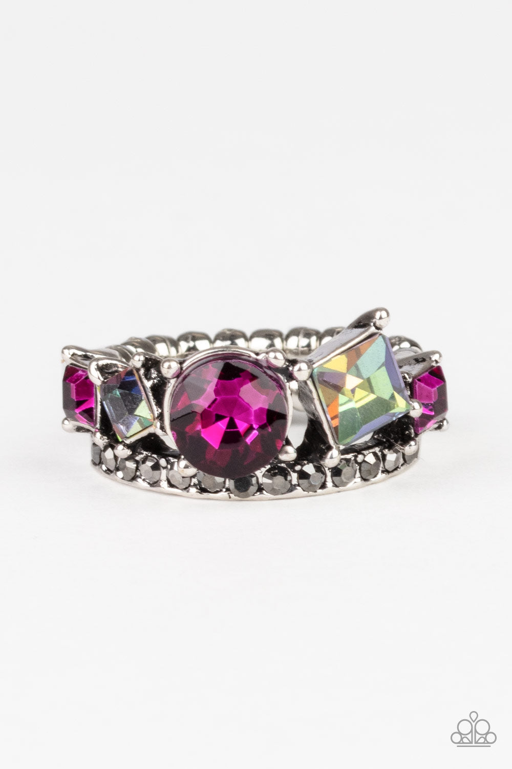 Paparazzi Champion Couture - Pink Ring - Pusher P