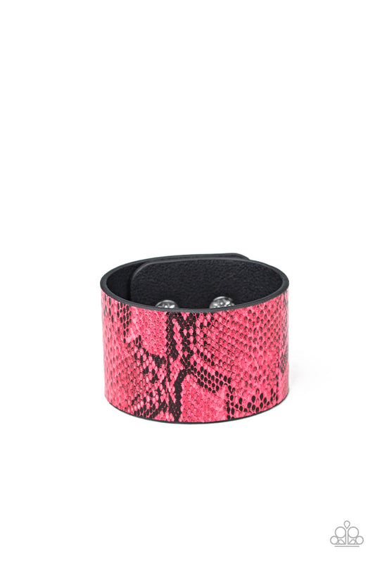 Paparazzi Its a Jungle Out There - Pink Bracelet - Pusher P