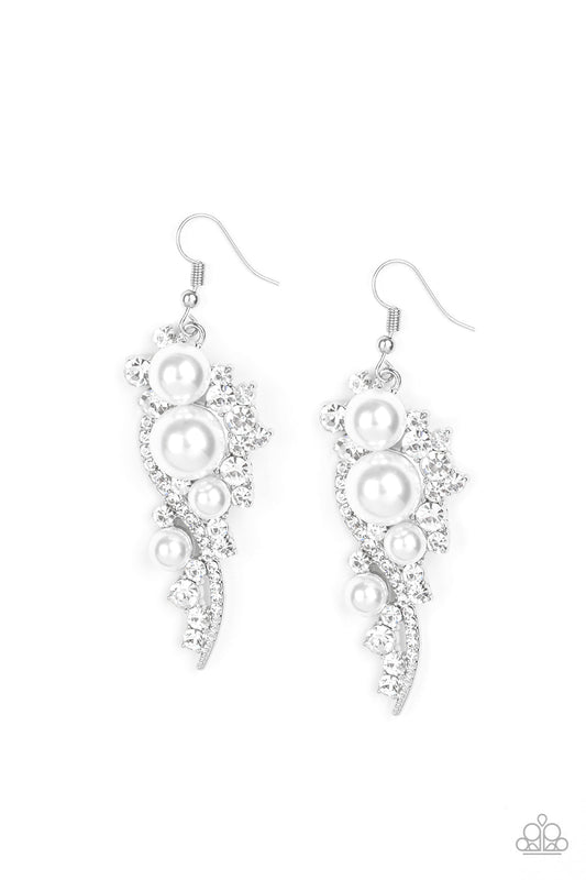 Paparazzi High-End Elegance - White - 2020 Empower Me Pink Exclusive - Pusher P