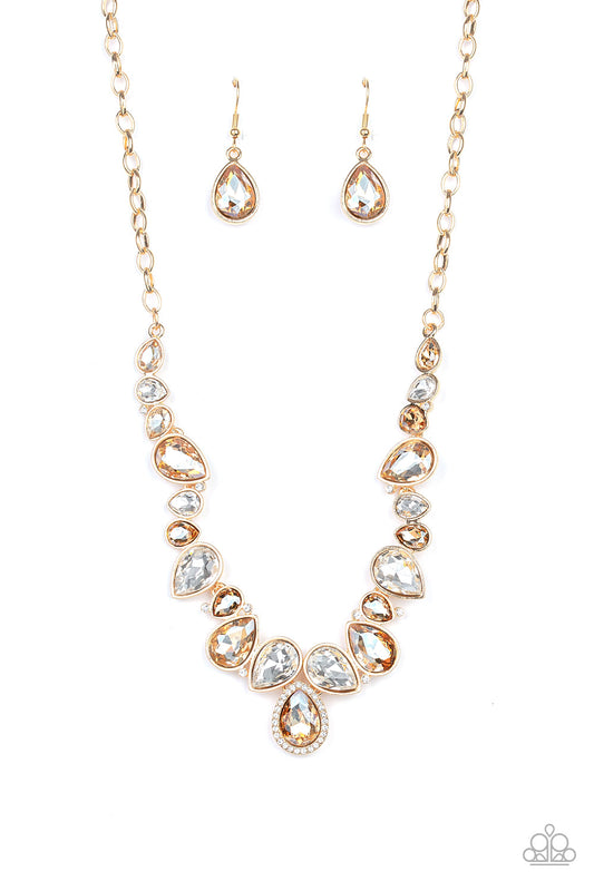Paparazzi I Want It All - Gold Necklace - Pusher P