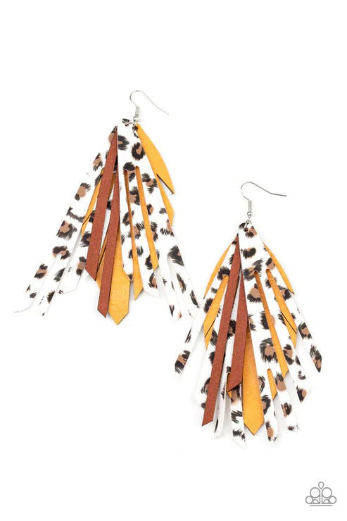 Untamable -Yellow Earrings