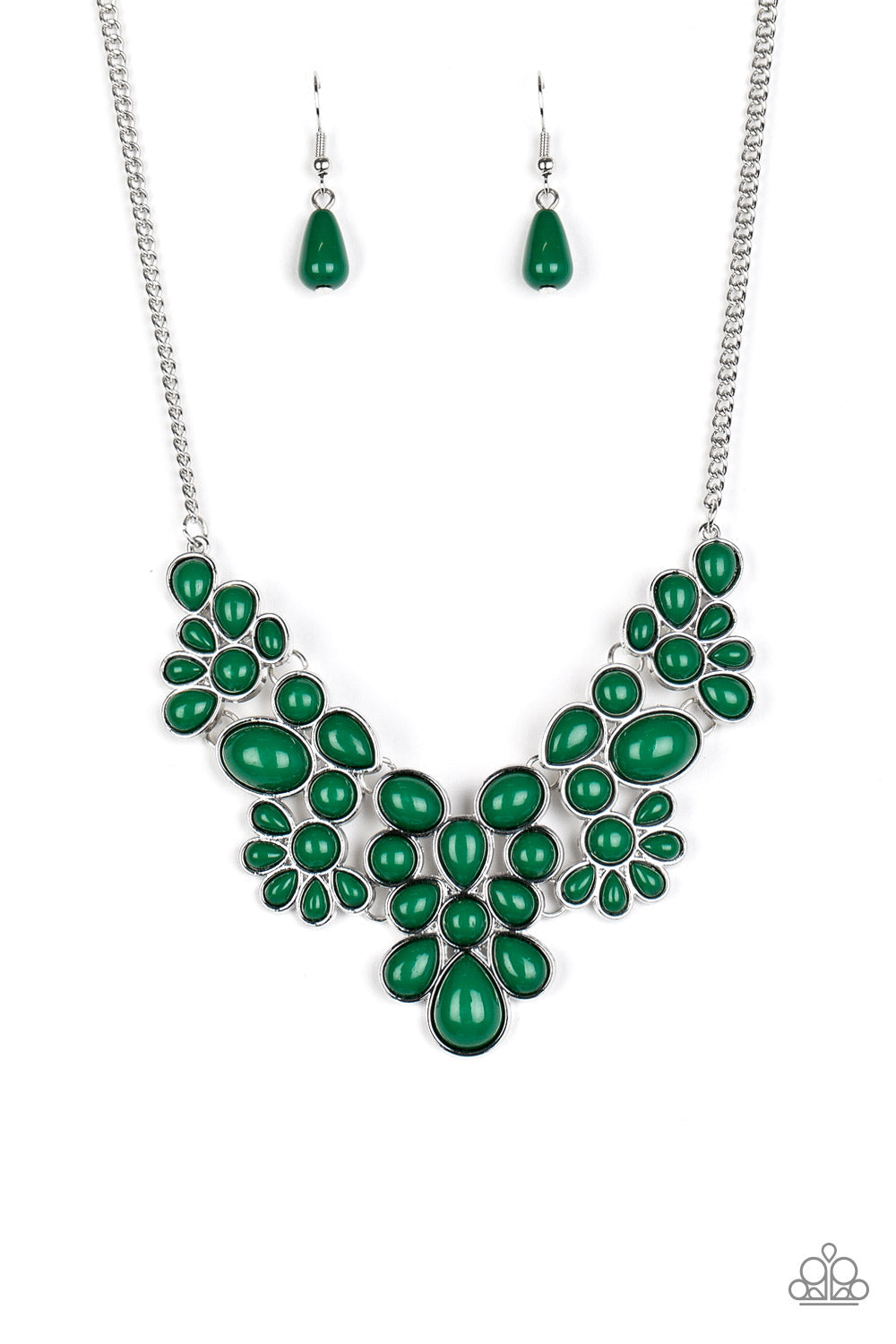 Paparazzi Bohemian Banquet - Green Necklace - Pusher P