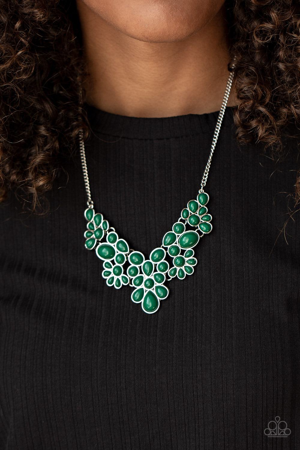 Paparazzi Bohemian Banquet - Green Necklace - Pusher P