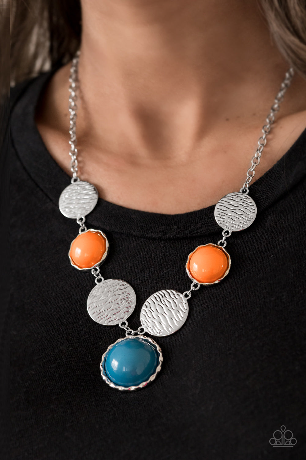 Paparazzi Bohemian Bombshell - Multi Necklace - Pusher P
