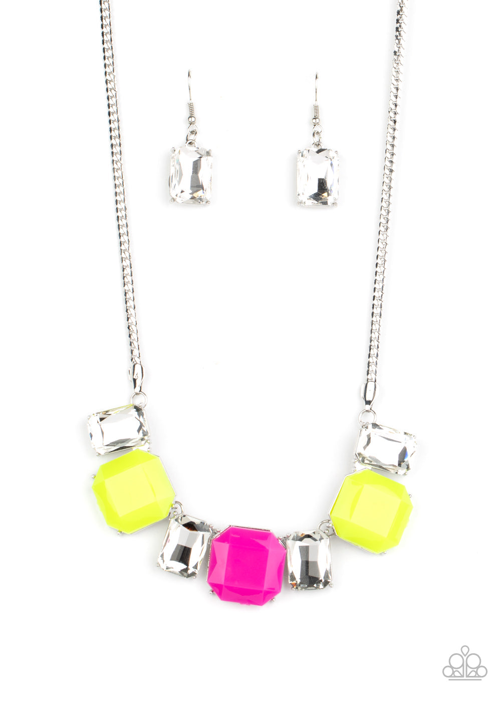 Paparazzi Royal Crest - Yellow Necklace - Pusher P