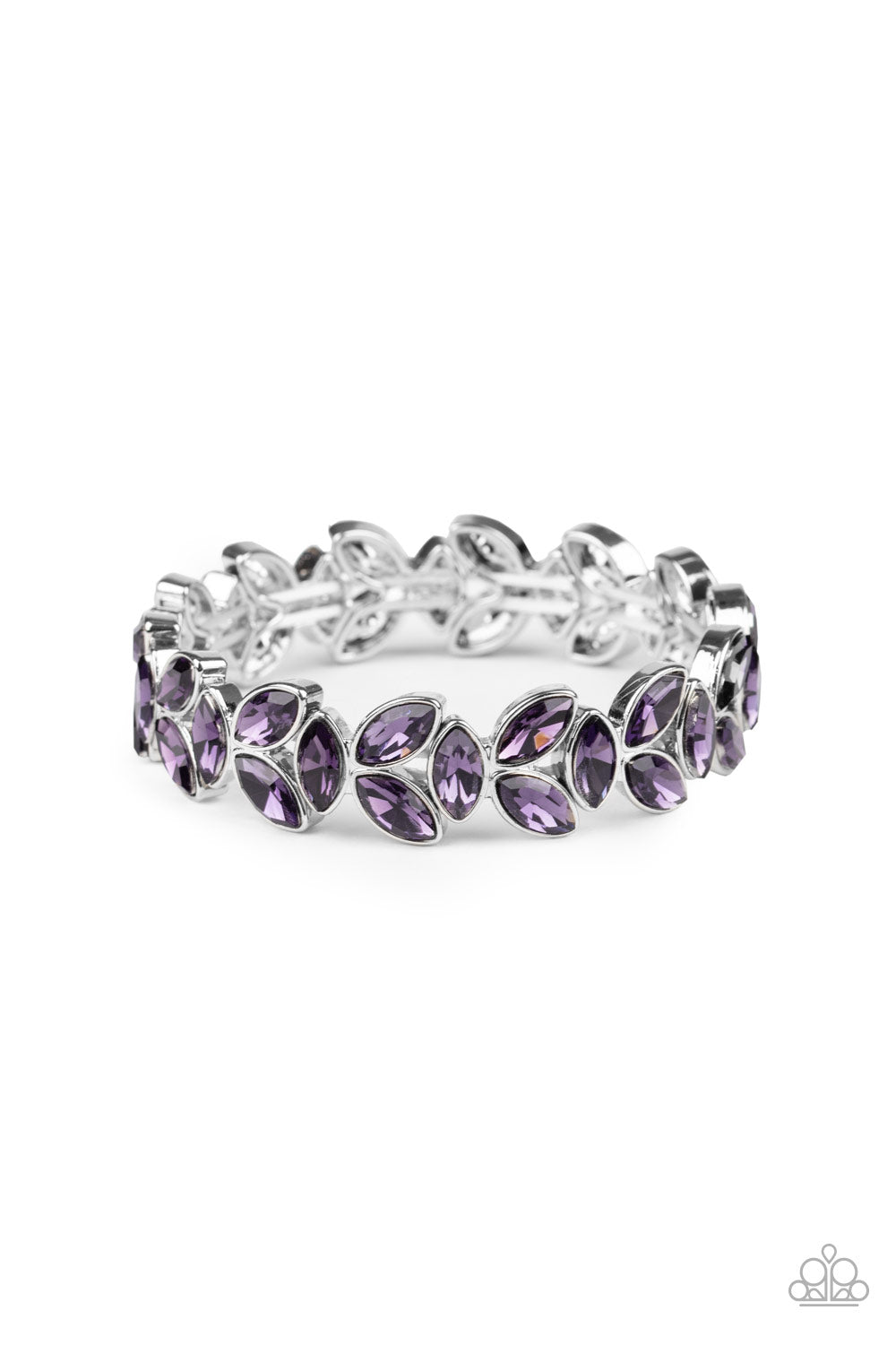 Paparazzi Gilded Gardens - Purple Bracelet - Pusher P