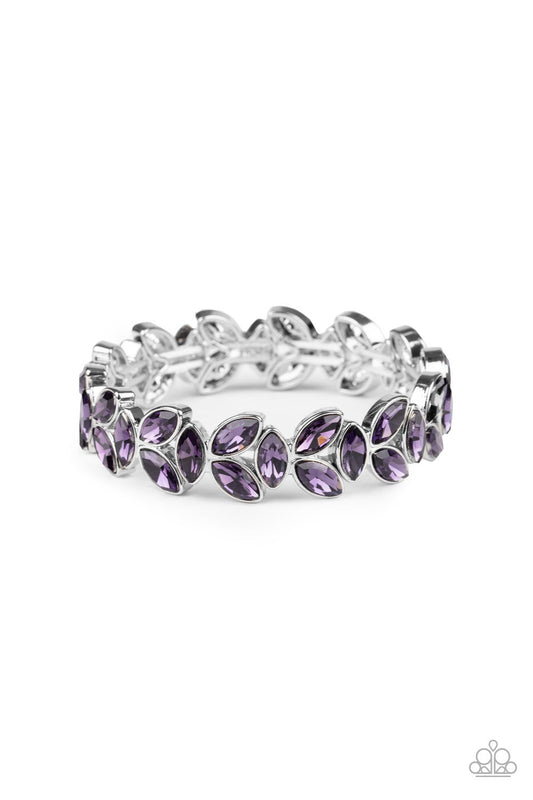 Paparazzi Gilded Gardens - Purple Bracelet - Pusher P