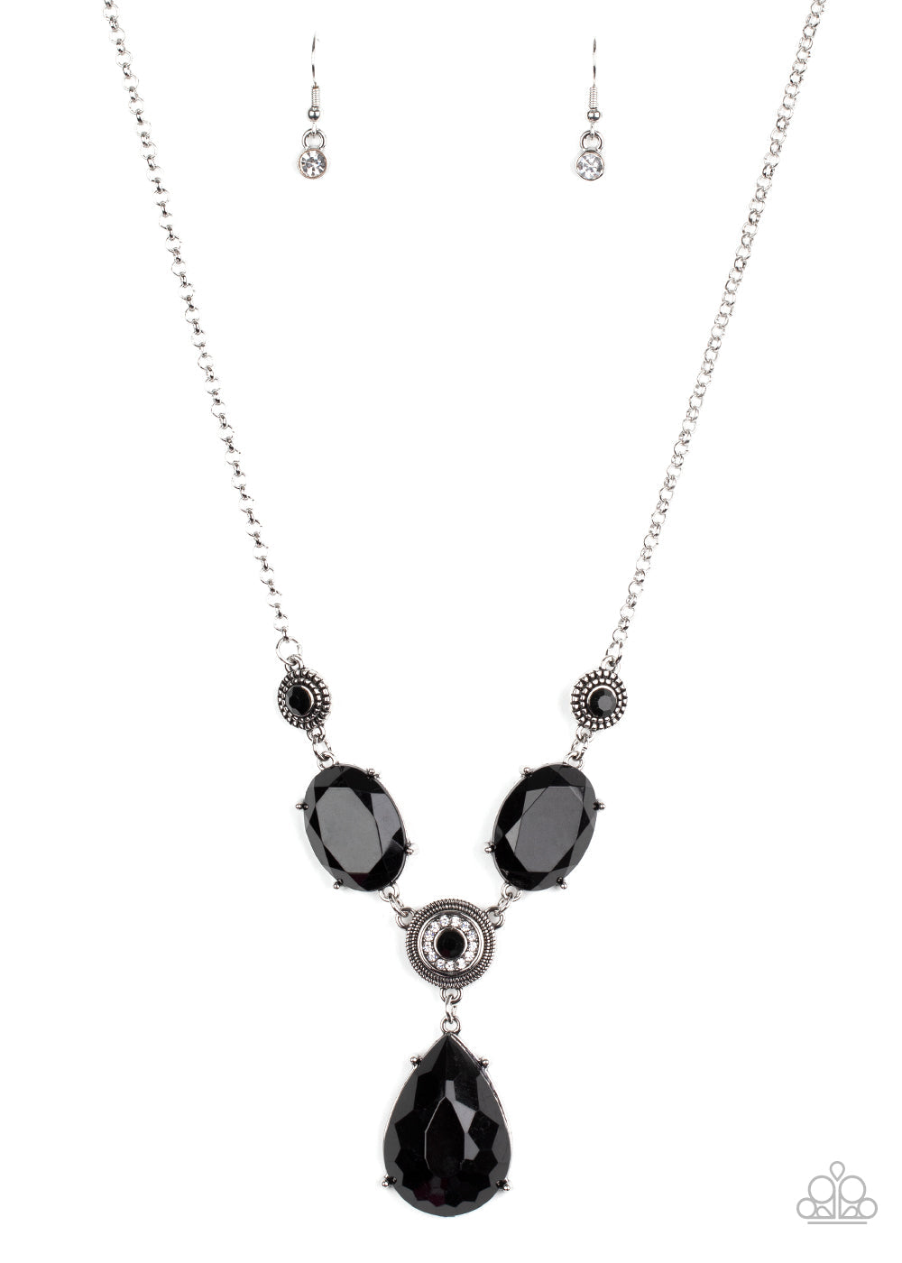 Paparazzi Heirloom Hideaway - Black Necklace - Pusher P
