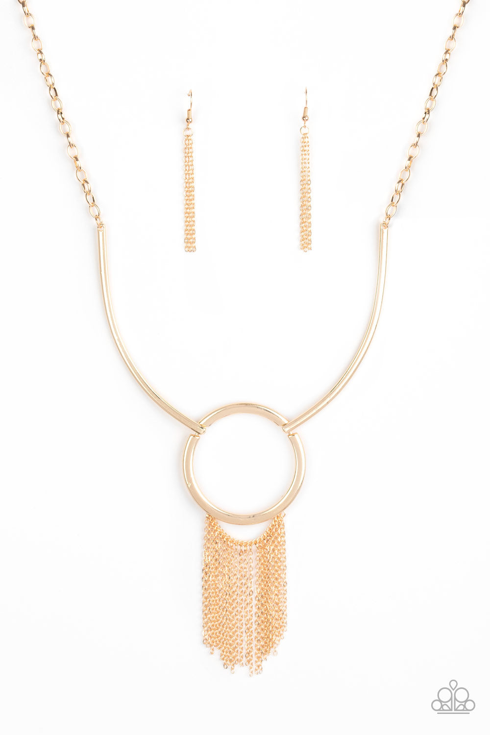 Paparazzi Pharaoh Paradise - Gold Necklace - Pusher P
